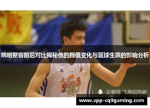 姚明整容前后对比揭秘他的颜值变化与篮球生涯的影响分析